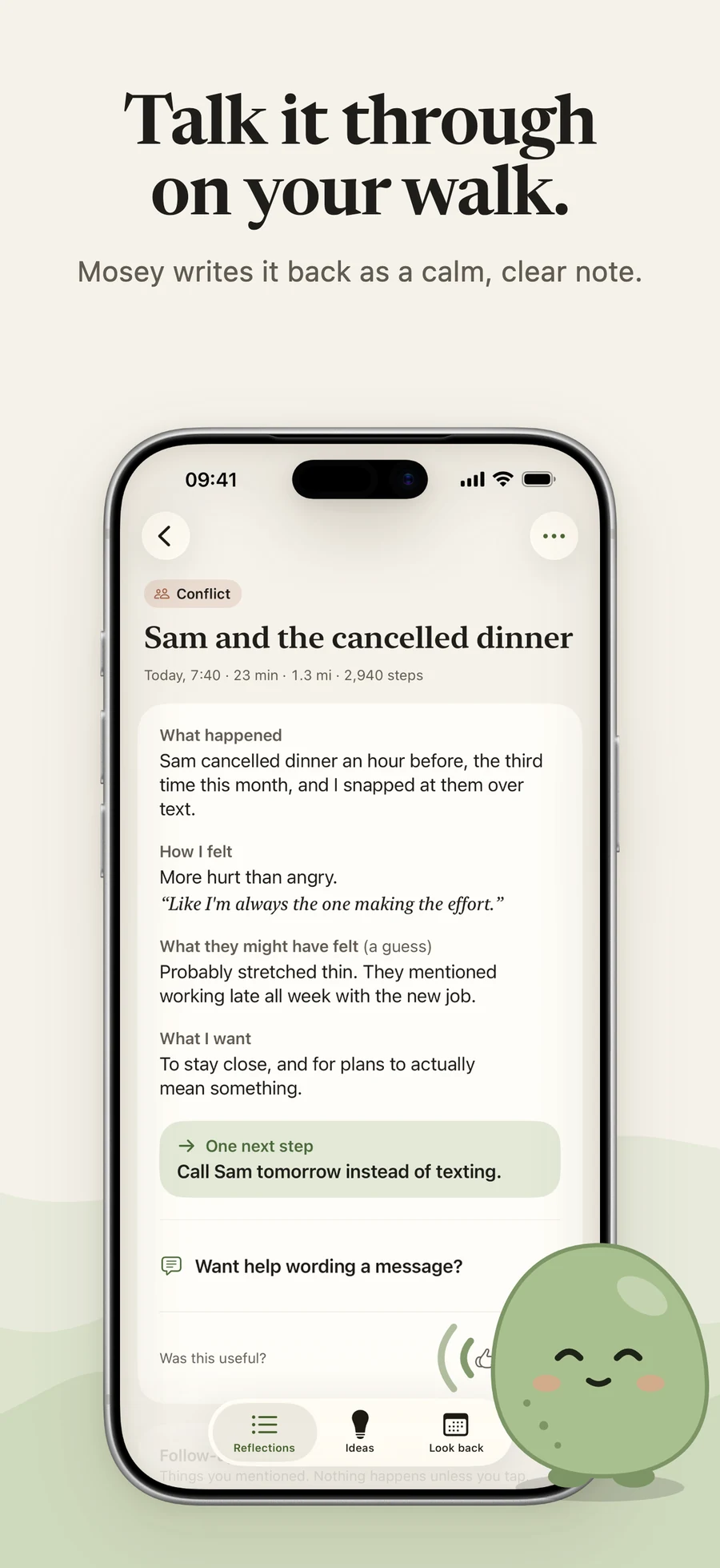 A reflection on iPhone, with a clear summary and one next step.